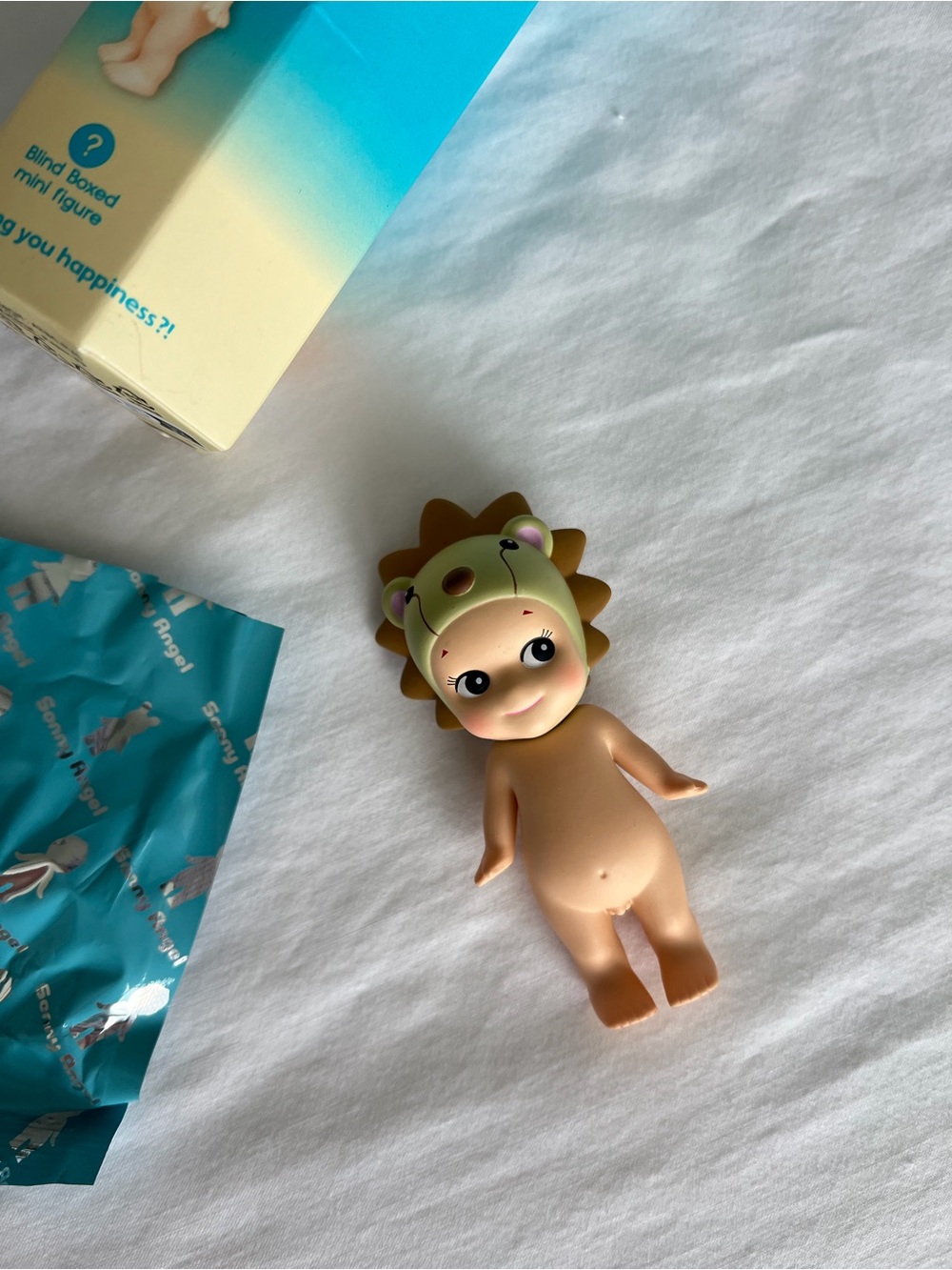 Sonny Angel | Animal Series Ver. 4 Lion Mini Figure with Opened Box